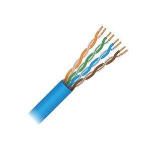 Paige 258950306 Stranded T,isted Cable, 22/4 I/O Unsh, Utp, CMP, Blue