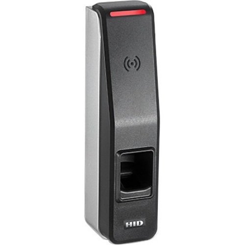 HID 25BNKS-10-000000 HID 25BNKS Signo 25B Biometric Reader, Pigtail, Supports High Frequency Credentials, HID Mobile Access Mobile IDs with NFC and Bluetooth Smart, Black with Silver Trim