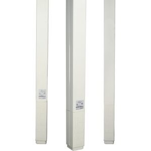 Wiremold 25DTC-415 25DTC Series 15' Blank Pole, Gray