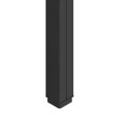 Wiremold 25DTC-415BK 15' TPP Blank, Black