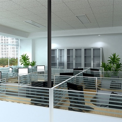 Wiremold 25DTC-4BK 2-Compartment Blank Steel Pole, Nominal Material Thickness .040" (0.8mm), Furnished Unwired without Outlets