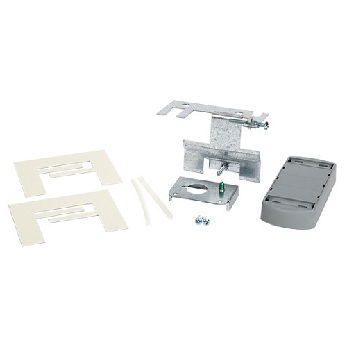 Wiremold 25DTC-4BK 2-Compartment Blank Steel Pole, Nominal Material Thickness .040" (0.8mm), Furnished Unwired without Outlets