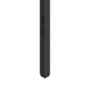 Wiremold 25DTP-4BK Steel Tele-Pol, 10'