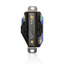 Leviton 2620-BU Receptacle Locking 2-Pole 3-Wire L6-30 30A 250V, Blue