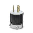 Leviton 2641 Connectors, EB Plug Lock 2PO 3WI L8-30P, 30A 480V AC