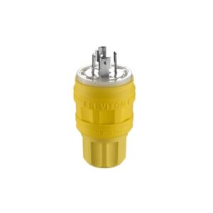 Leviton 26W76 Wetguard Watertight Locking Plug