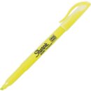 Sharpie 27025 Pocket Stick Highlighters, Chisel Tip, Yellow, 12-Pack