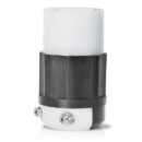 Leviton 2733 Locking Connector, 3PO 4WI 3PH L16, 30A, 480V, Black and White