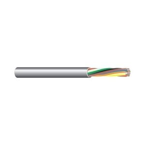 West Penn 274GY1000 Multiconductor Cable, 22/15 Stranded Unshielded, PVC Jacket