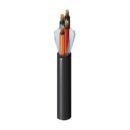 Belden 28082A 14/4 Multi-conductor Stranded Cable, BC, PVC/Nylon, Black