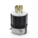Leviton 2821 Locking Plug Connector, 30A 277/480V, L22-30P