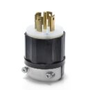Leviton 2831 Connectors, EB Plug Lock 4PO 5WI L23-30P, 30A347/600V