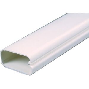 Wiremold 2900L8-WH Uniduct 2900 Series One-Piece Latching Raceway Fitting, White