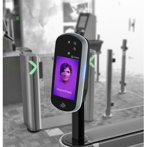 IDEMIA 293744604 VisionPass Reader MDPI Frictionless Facial Recognition, Mifare, Desfire, Prox, ICLASS
