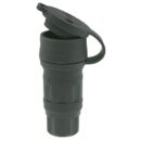 Leviton 29W77-B Wetguard Watertight Locking Plug, Black