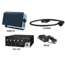 Speco 2WAK3 2-Way Audio Kit for DVR with PBM30 Amplifier, Black