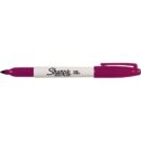 Sharpie 30128 Permanent Markers, Fine Point, Berry, 12-Pack