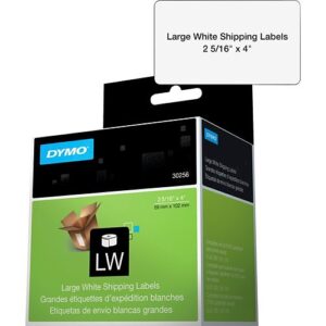 DYMO 30256 LabelWriter Large Shipping Labels, 300-Roll