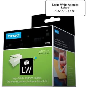 DYMO 30321 Large Address Labels, 1-1/2"