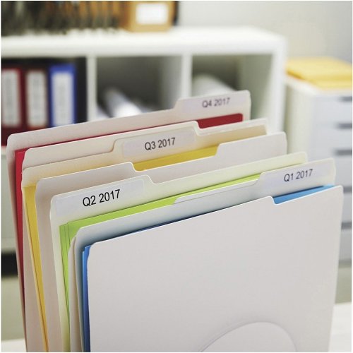 DYMO 30327 Labelwriter File Folder Labels, 2.56" 4.44" 2.56", 260 Count of 20 Rolls