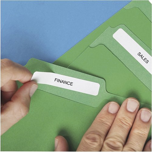 DYMO 30327 Labelwriter File Folder Labels, 2.56" 4.44" 2.56", 260 Count of 20 Rolls