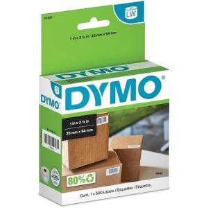 DYMO 30336 Label Maker, 1x2-1/8" Multi-Purpose Labels, 500 Count