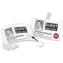 DYMO 30911 Labelwriter Time-Expire Name Badge Labels, 3.3" 3.3" 4.1", 250-Roll