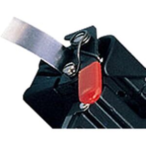 DYMO 310-00 Aluminum Non-Adhesive Labels, 1/2" x 16'