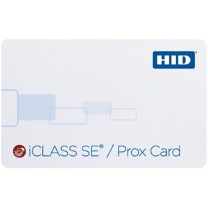 HID 3150RGGMVM iCLASS 2k SE Prox Card, Glossy Front and Back, Sequential Matching Numbering, Vertical Slot (Replaces CX-PL5)