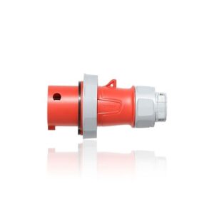 Leviton 320P7WLEV 20A Pin and Sleeve Plug, Red