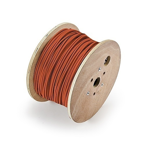 Genesis 32511003 22/1 Pair Stranded Shielded Plenum Cable, CL3P, FPLP, CMP, FT6, EIA-485, 1000' (304.8m), Reel, Orange