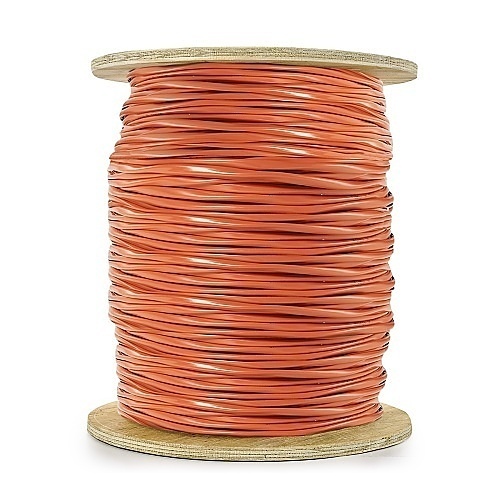 Genesis 33221003 18/1 Pair Stranded Shielded Plenum Cable, CL3P, FPLP, CMP, FT6, EIA-485, 1000' (304.8m), Reel, Orange (Replaces 33226103)