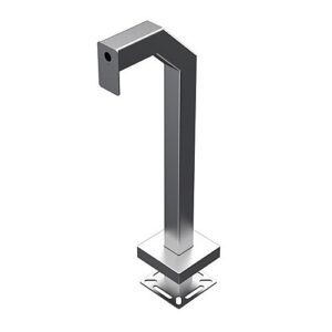 Pedestal Pro 33PE1-2NIP-04-304 Access Control Mounting Post, 42" Stainless Steel Pedestal Fits 2N Access Unit Model