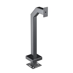 Pedestal Pro 33PE1-AXIS-01-304 Access Control Mounting Post, 42" Stainless Steel Compatible with Axis A4020-E
