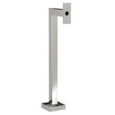 Pedestal Pro 33PE1-DOOR-01-304 Access Control Mounting Post, 45-Inch Stainless Steel Pedestal