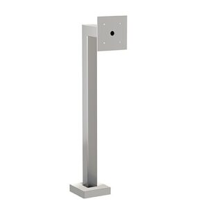 Pedestal Pro 33PE1-DOOR-03-304 Access Control Mounting Post, 45", 304 Stainless Steel, Brushed #4 Finish