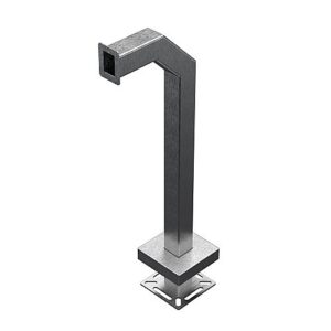 Pedestal Pro 33PE1-PPRO-01-304 Access Control Mounting Post, 42" Stainless Steel Pedestal, Fits Single Gang Faceplate, Outdoor Use