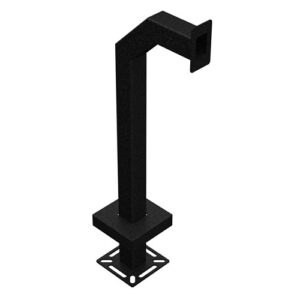 Pedestal Pro 33PE1-PPRO-01-CRS Pedestal Neck Extension for Gooseneck Pedestals, Black