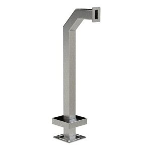 Pedestal Pro 33PE1-PPRO-02-304 Access Control Mounting Post, 42" Stainless Steel Pedestal for Goose Neck Applications