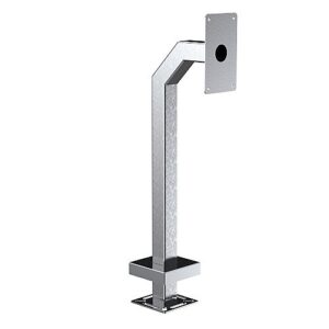 Pedestal Pro 33PE1-ZENI-02-304 Access Control Mounting Post, 42" Stainless Steel