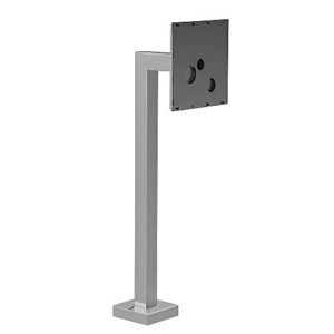 Pedestal Pro 33PED-MVI-001-304 Access Control Mounting Post, 45-Inch, 304 Stainless Steel with 12-Inch Neck
