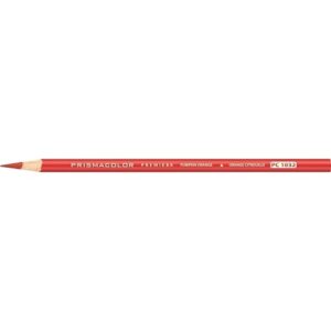 Prismacolor 3416 Premier Soft Core Colored Pencil, Pumpkin Orange