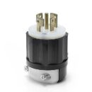 Leviton 3521-C Connectors, EB PLG LCK 4PO5WI NONEMA20A250V 10A600V
