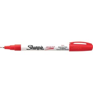 Sharpie 35527 Paint Marker, Extra Fine Point, Red