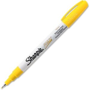 Sharpie 35530 Paint Marker, Extra Fine Point, Yellow
