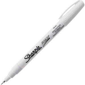 Sharpie 35531 Paint Marker, Extra Fine Point, White