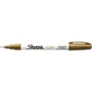 Sharpie 35532 Paint Marker, Extra Fine Point, Metallic Gold