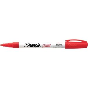 Sharpie 35535 Paint Marker, Fine Point, Red