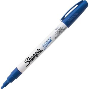 Sharpie 35536 Paint Marker, Fine Point, Blue