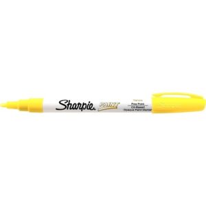 Sharpie 35539 Paint Marker, Fine Point, Yellow